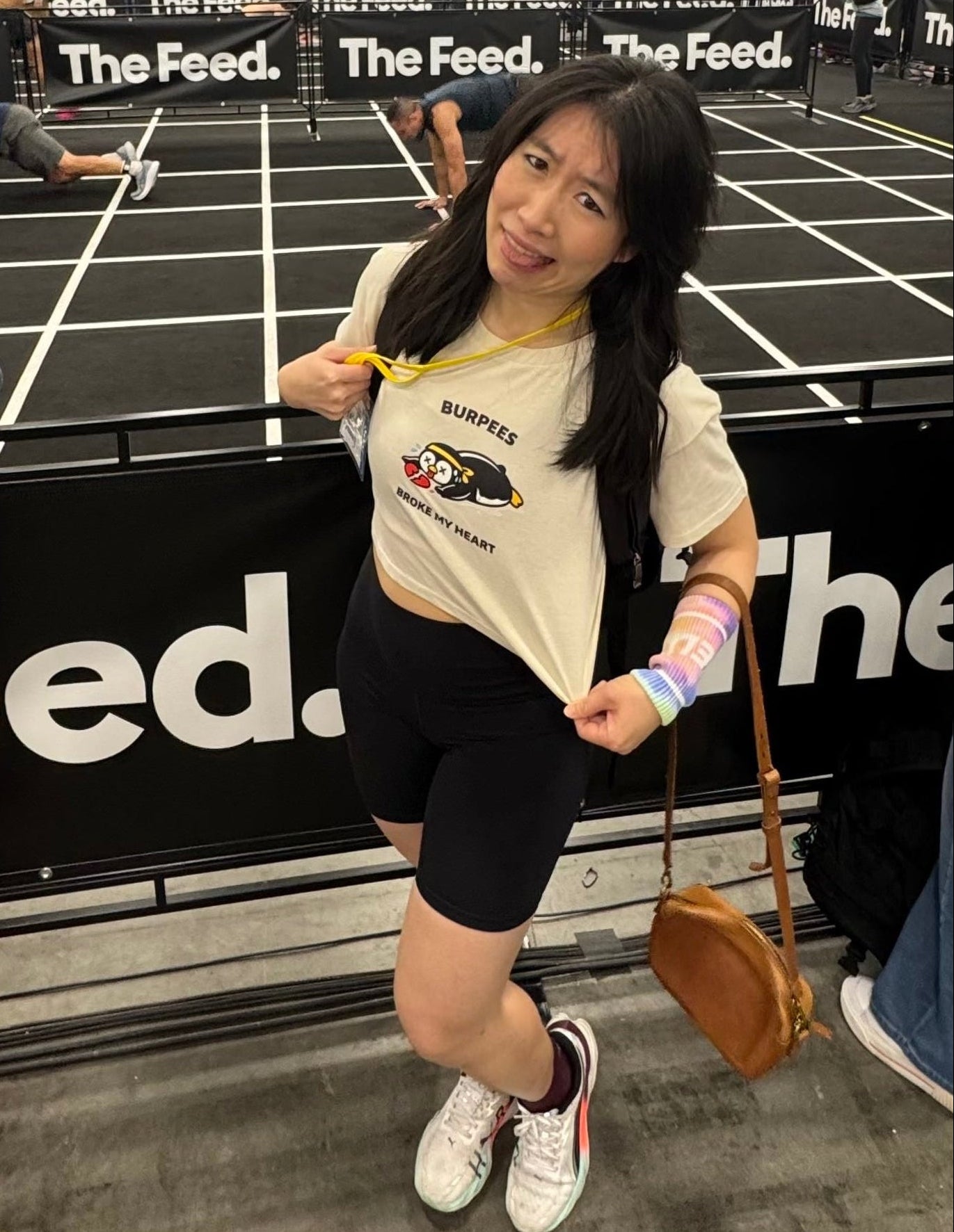 Wearing it in a Hyrox event